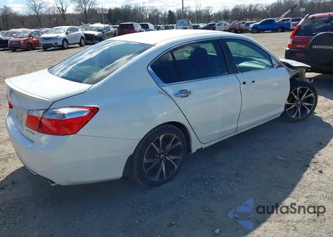 2014 Honda Accord Sport z USA, uszkodzony, nr VIN 1HGCR2F56EA033640